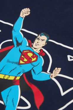 Lange Pyjama van Katoen van DC Comics Superman