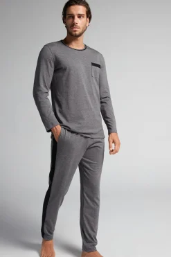 Lange Pyjama van Superieur Katoen