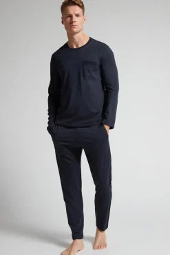 Lange Pyjama van Superieur Katoen