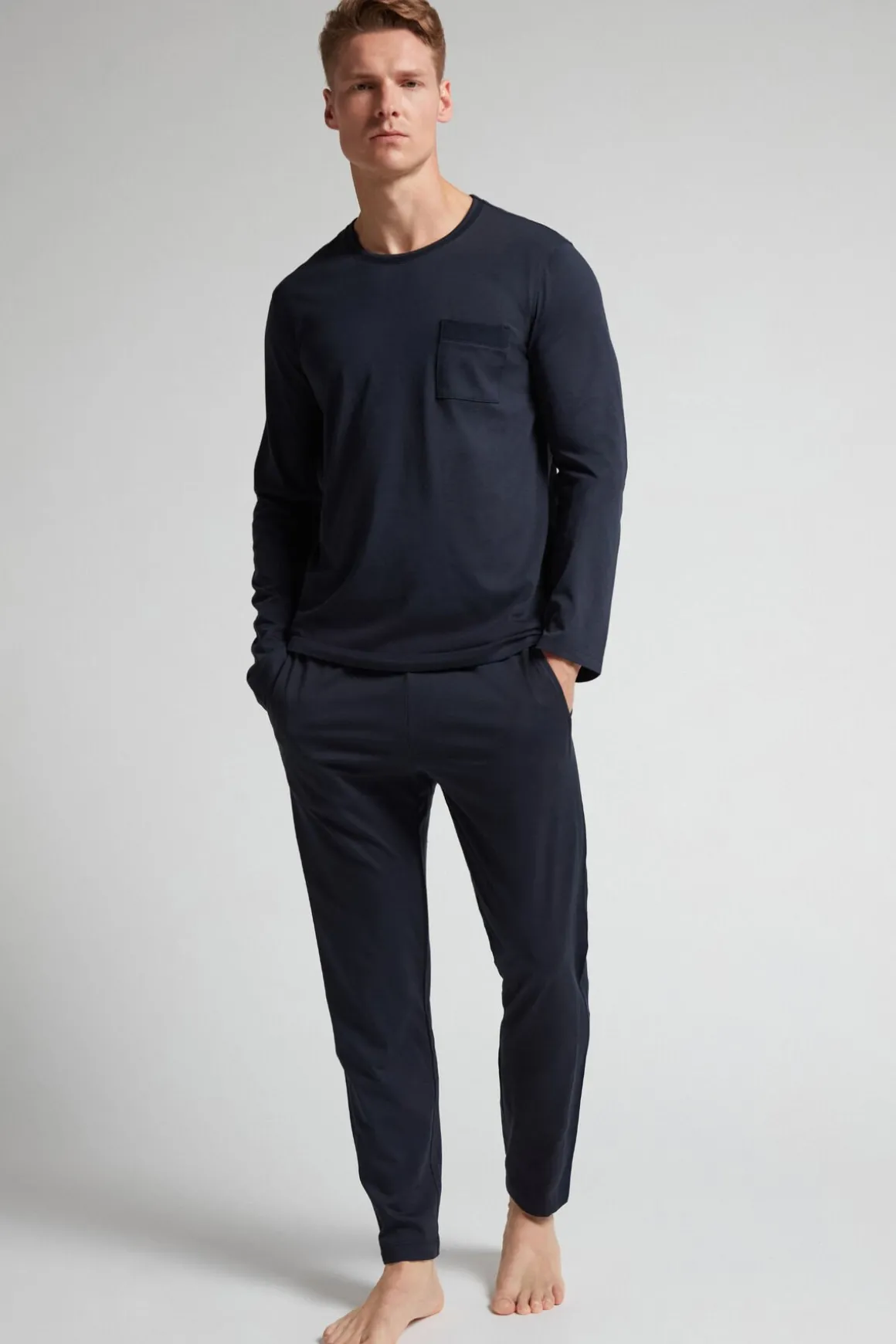 Lange Pyjama van Superieur Katoen