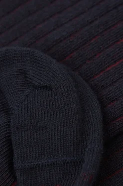 Lange Sokken Soft Cotton Geribd