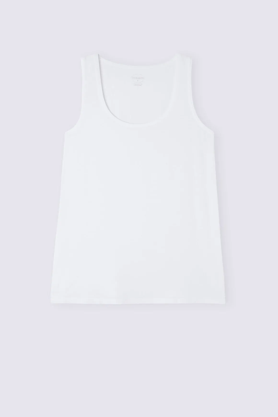 Lange Tanktop in Micromodal
