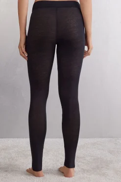 Legging van ultralicht modal en kasjmier