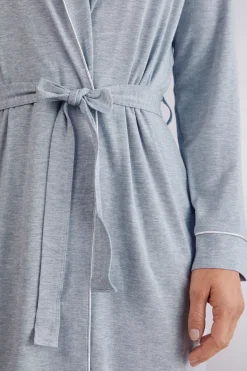 Modal Kleed met Kanten Detail