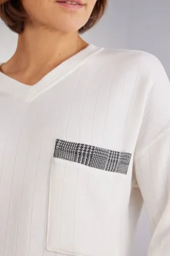 Nachthemd met V-Hals Royal Elegance