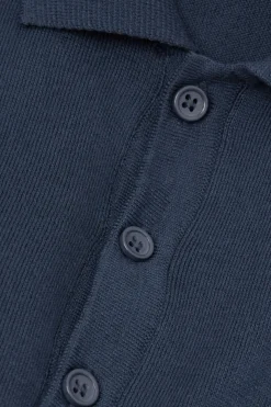 Polo met Korte Mouwen Gebreid van Katoen