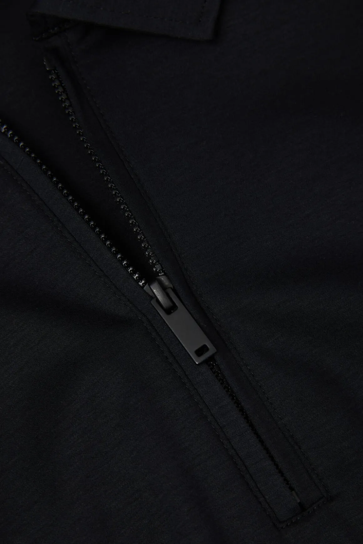 Poloshirt met Korte Mouwen en Rits van Gemerceriseerd Premium Katoen