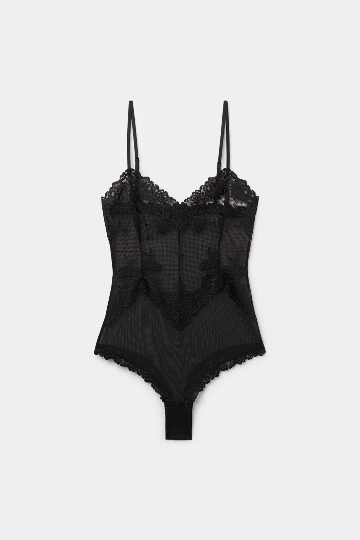 Pretty Flowers Body van Tule en Kant
