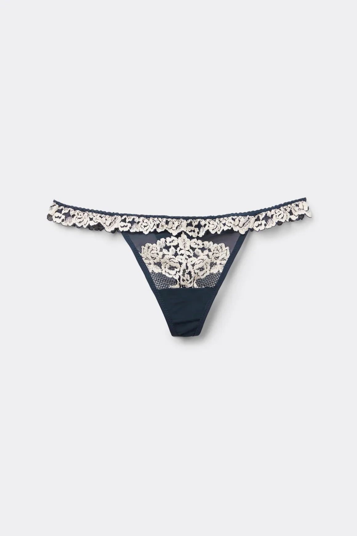 Pretty Flowers Pure Joy String met Volants