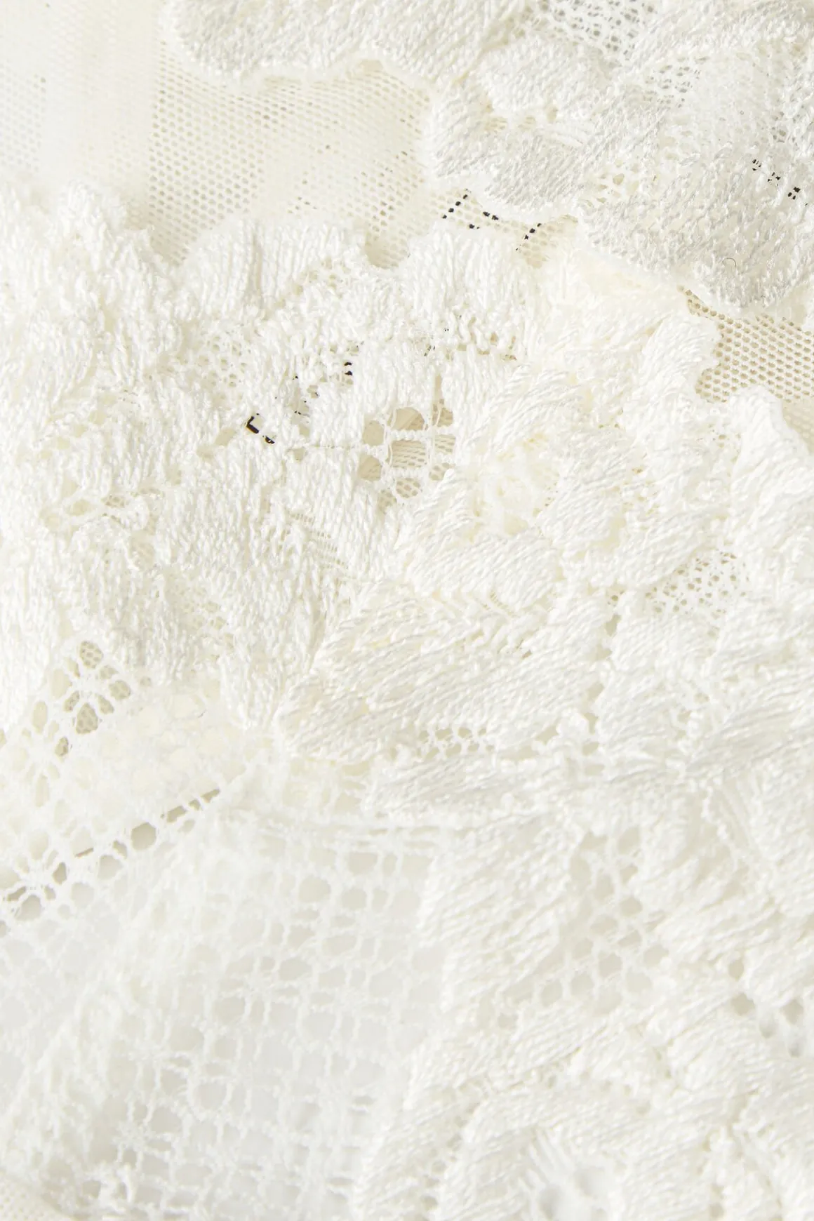 Pretty Flowers Pure Joy String met Volants