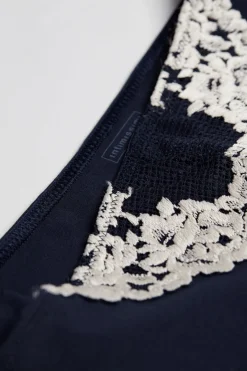 Pretty Flowers Slip van Katoen zonder Naden
