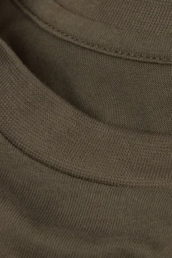 Shirt met Korte Mouwen Boxy Fit Katoen