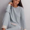 Shirt met Lange Mouwen van Modal met Wol Cold Winter Night