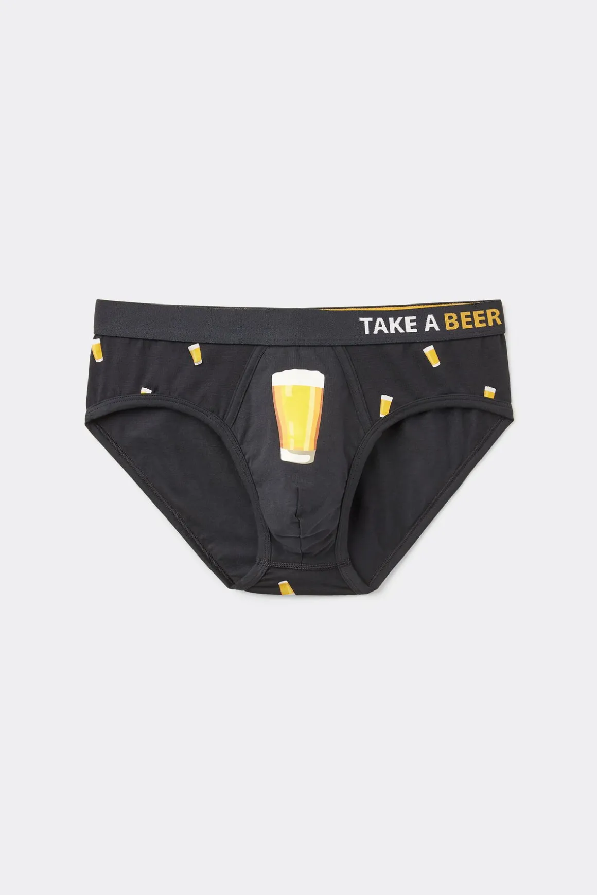 Slip Superior Katoen met Bierprint