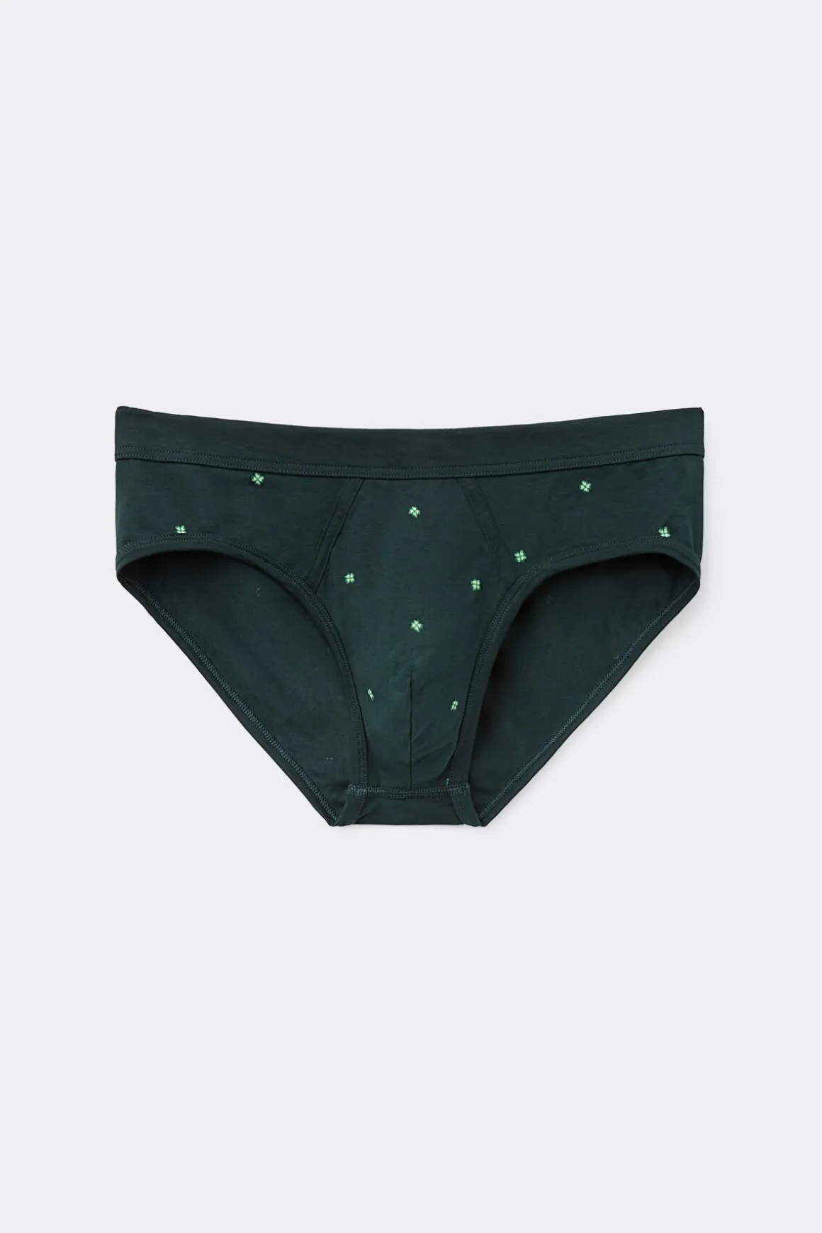 Slip Superior Katoen met Klaverblad-Print