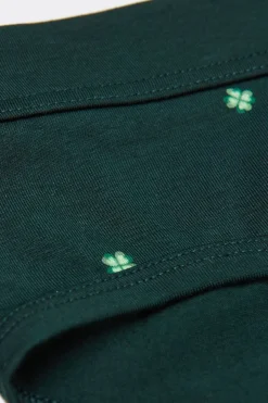 Slip Superior Katoen met Klaverblad-Print
