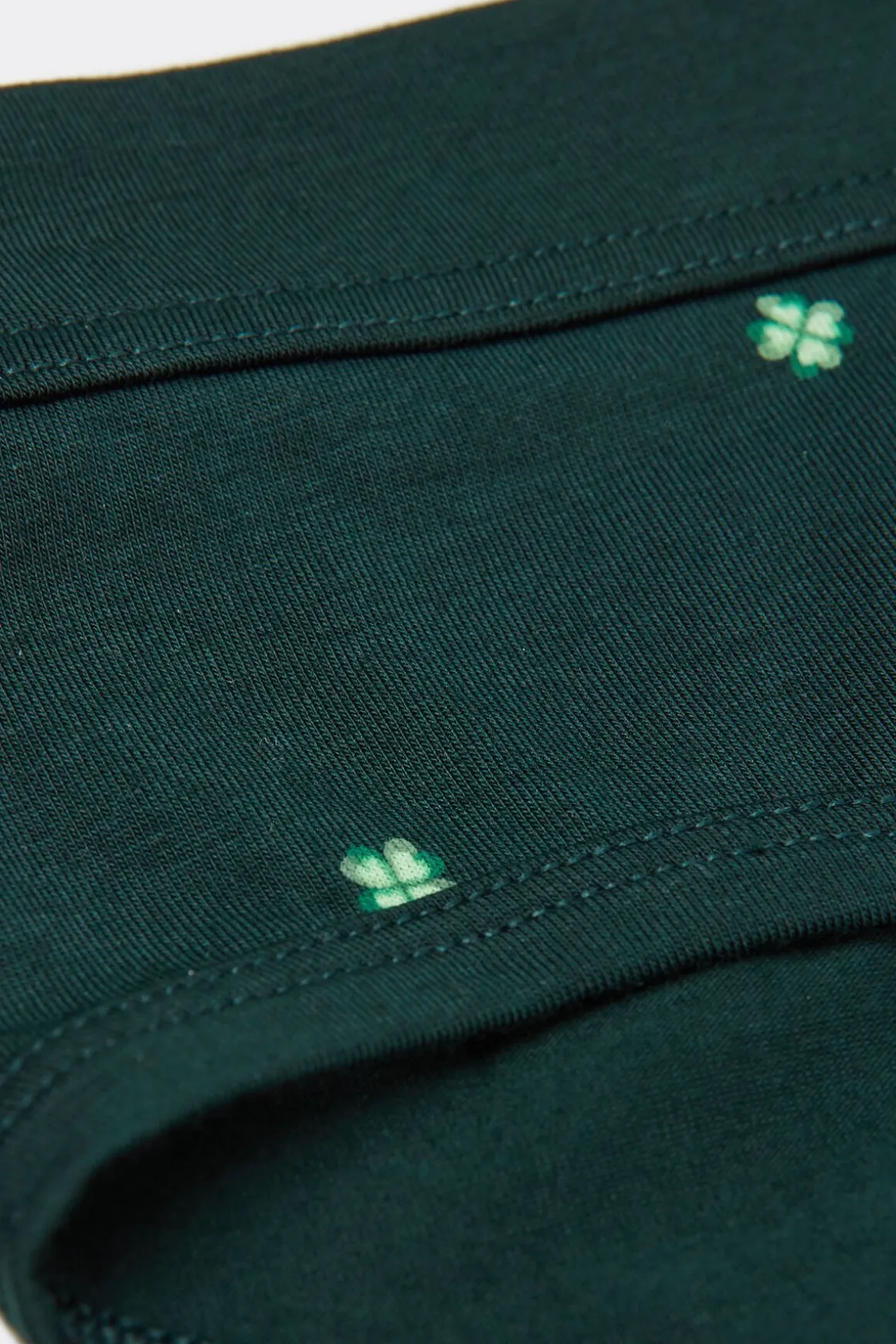 Slip Superior Katoen met Klaverblad-Print