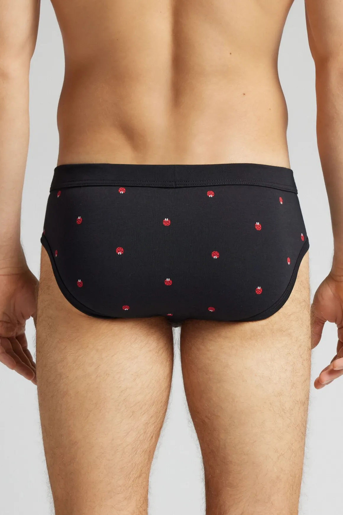 Slip van Superior Katoen met Print van Lieveheersbeestjes