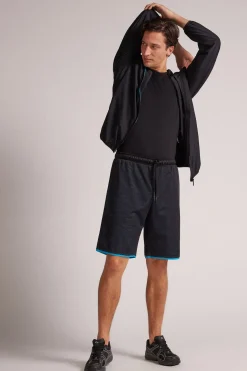 Sportbroek van meshmateriaal