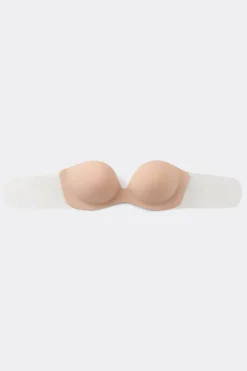 Strapless Bh met transparante achterkant
