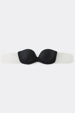 Strapless Bh met transparante achterkant
