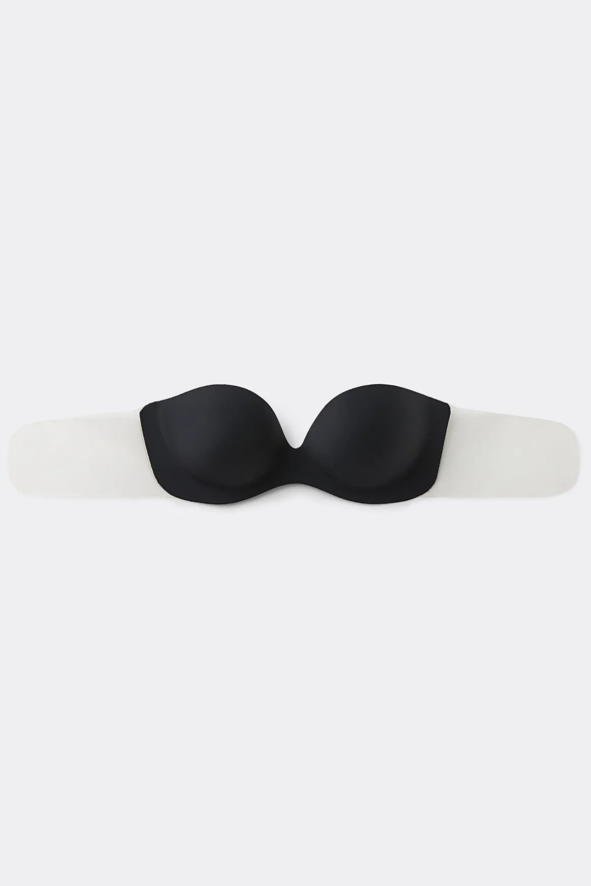 Strapless Bh met transparante achterkant
