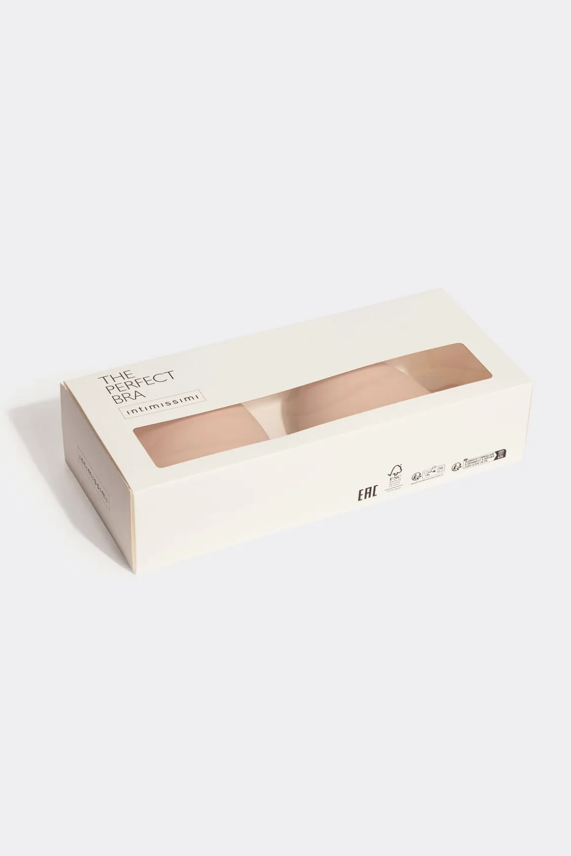 Strapless Bh met transparante achterkant
