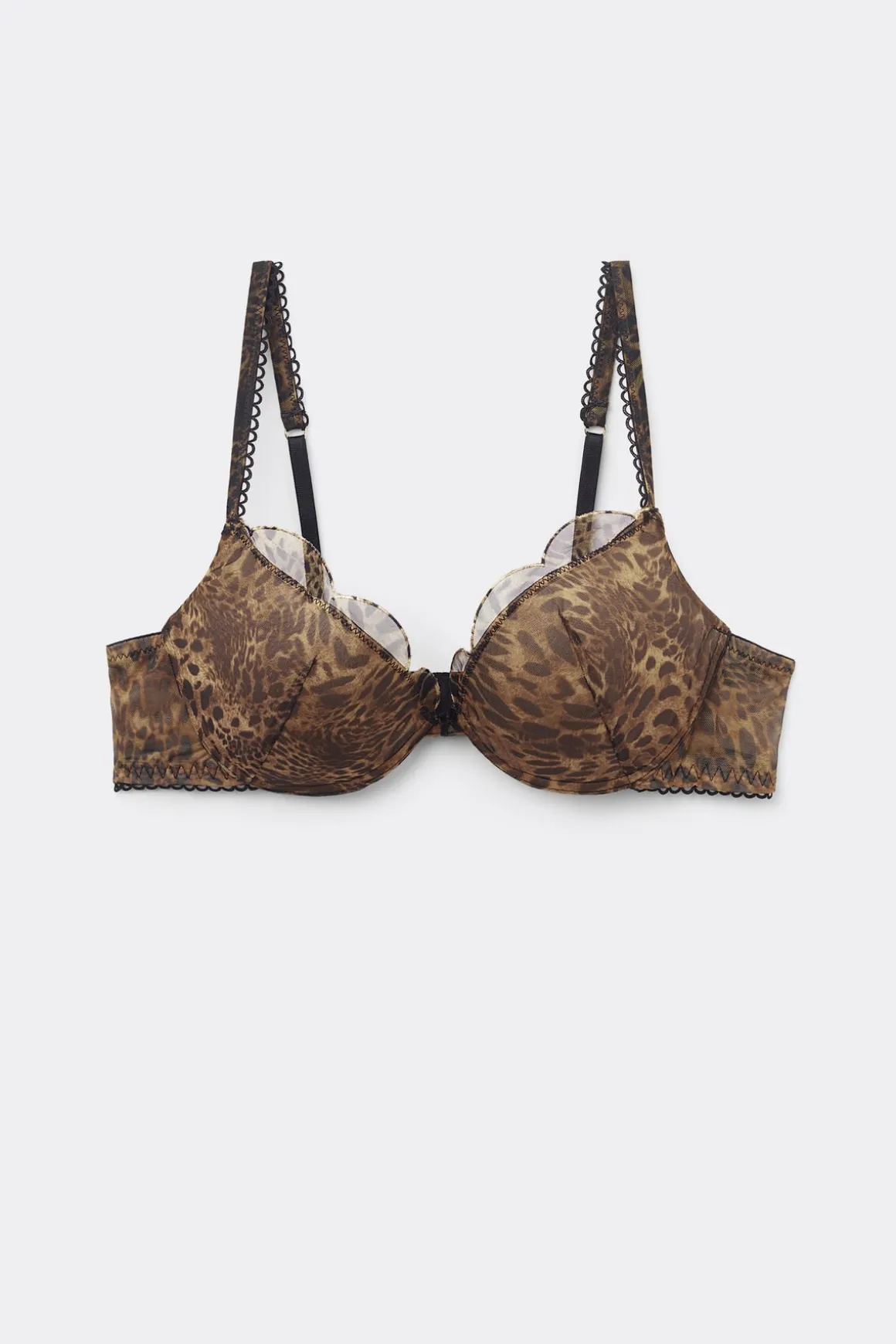 Super Push-Up BH van Katoen met Dierenprint Always Glamorous