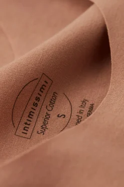 Tanktop met Ronde Hals van Onafgewerkt Katoen