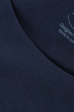 Tanktop met Ronde Hals van Onafgewerkt Katoen