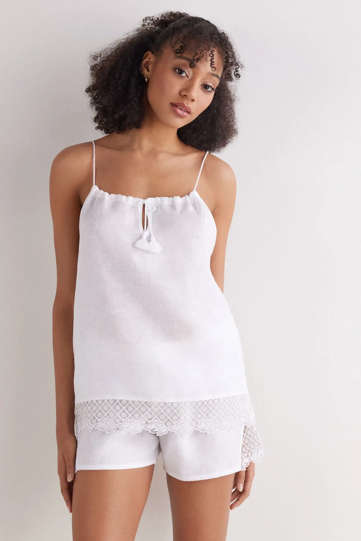 Top van Linnen Sophisticated Allure