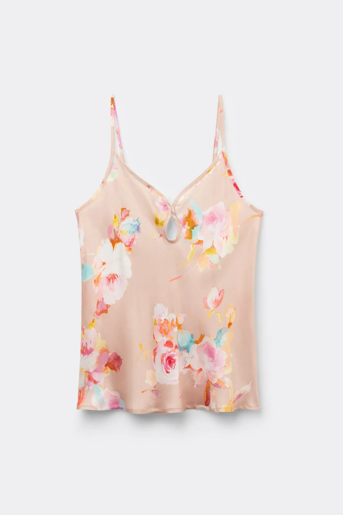 Top van Viscose Satijn Here Comes The Sun