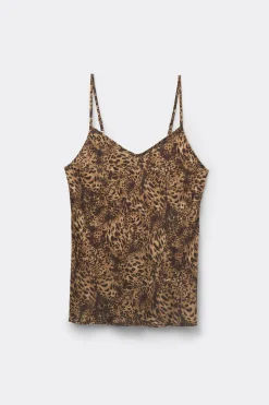 Top van Viscose Satijn met Dierenprint Always Glamorous