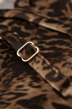 Top van Viscose Satijn met Dierenprint Always Glamorous