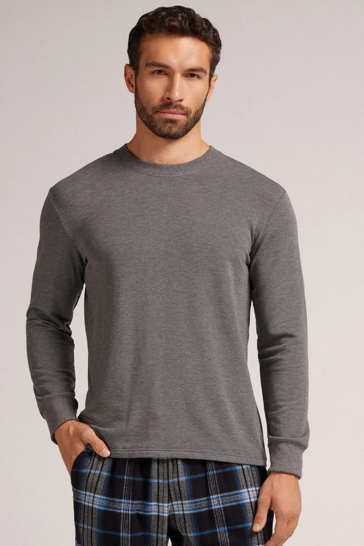 Trui Lange Mouw van Modal Sweatstof