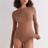 Trui met Boothald van Katoen The Sensual Cotton