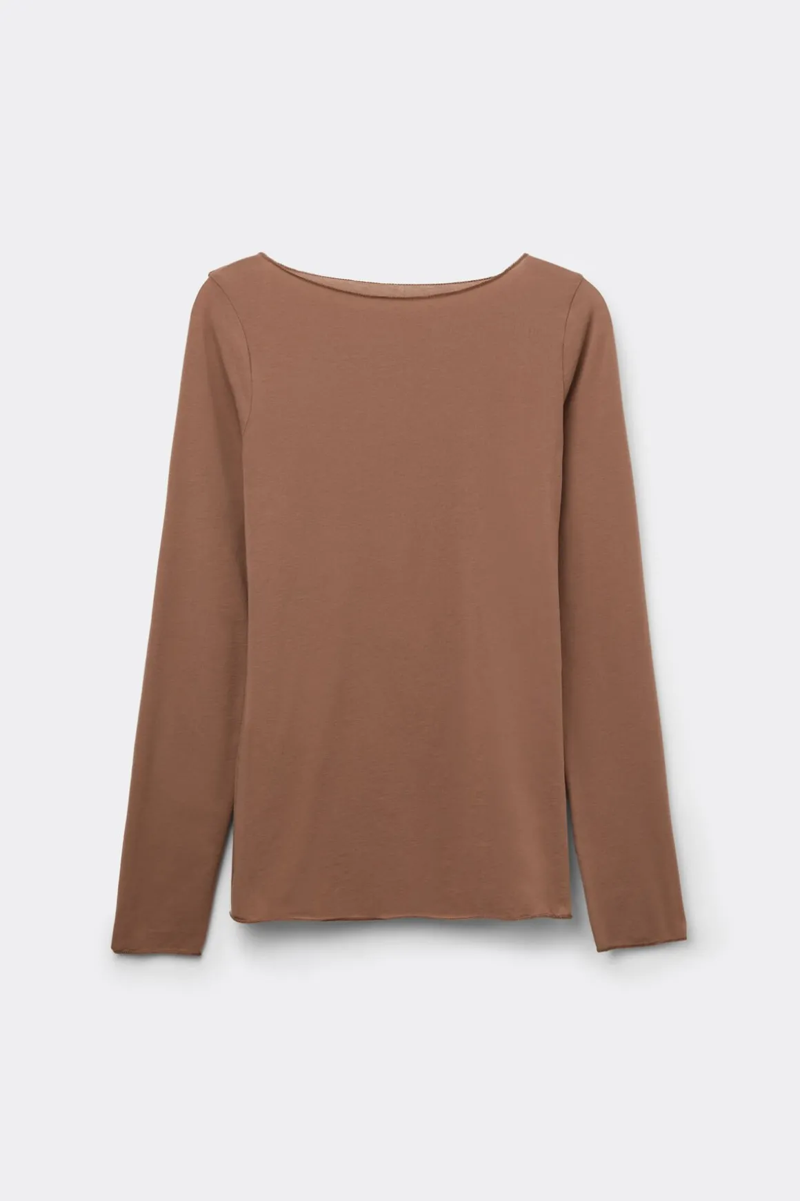 Trui met Boothald van Katoen The Sensual Cotton