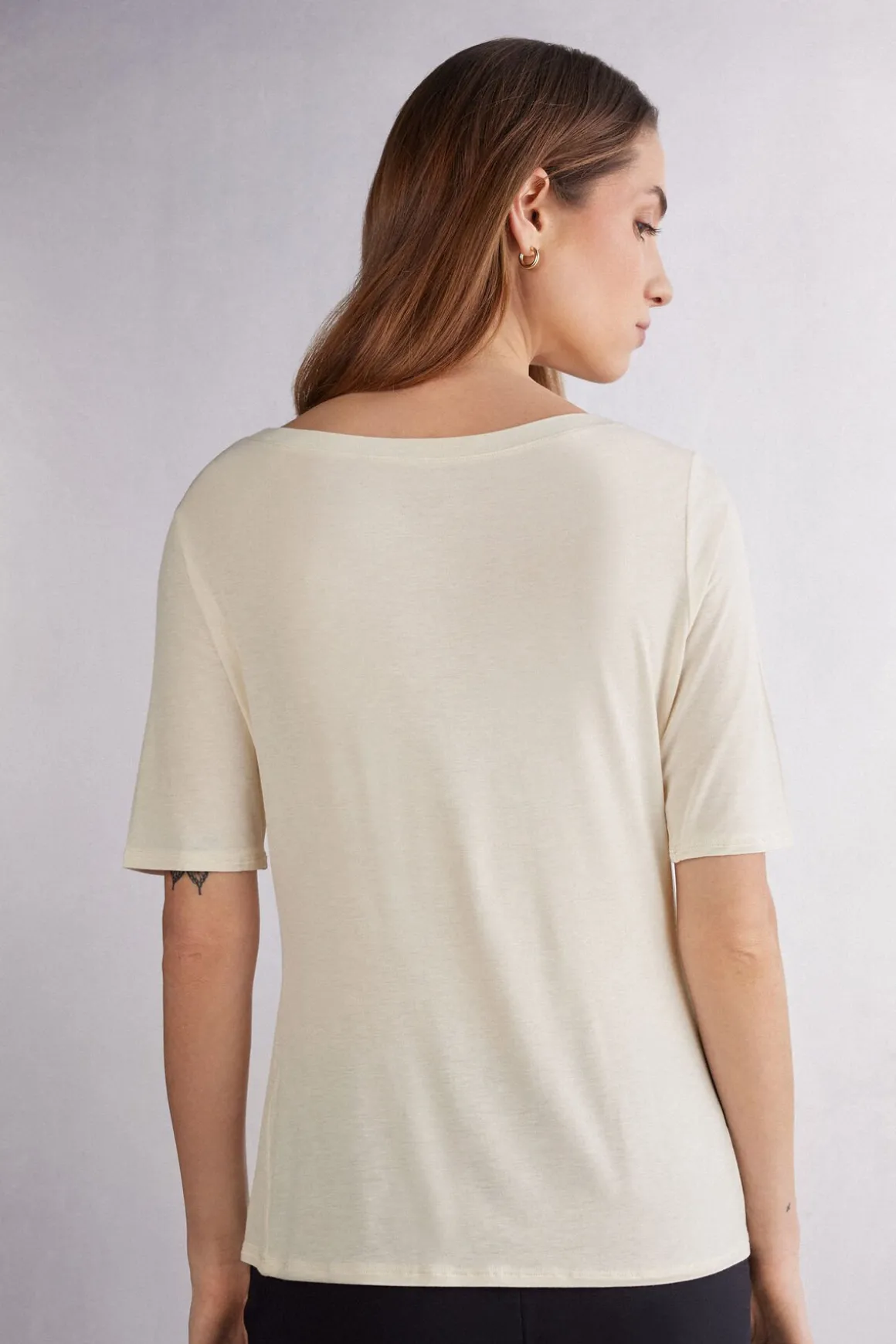 Trui met Boothals van Fresh Bamboo