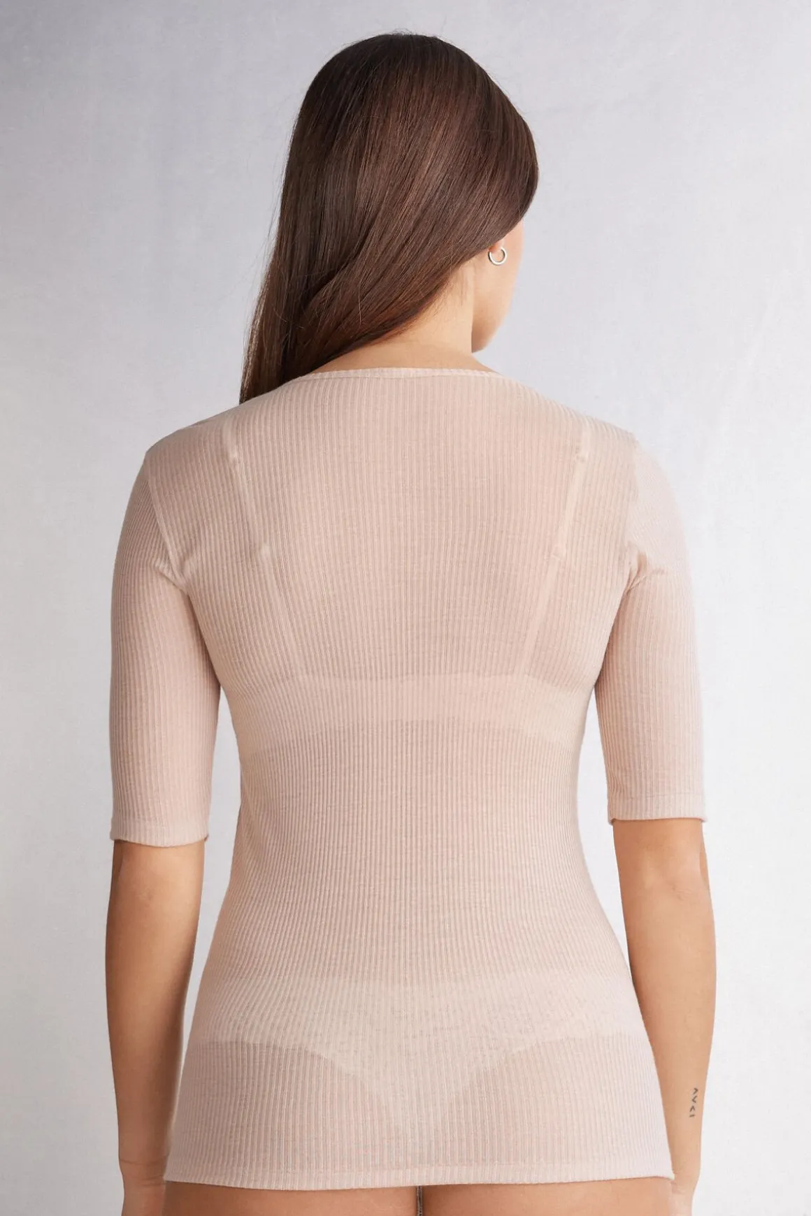 Trui met Korte Mouwen van Ultranatural with Cashmere
