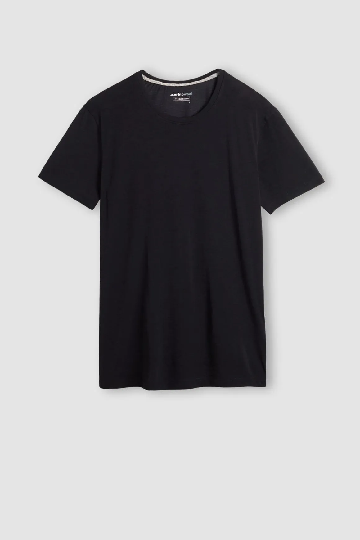T-shirt met Korte Mouwen van Stretch Merinowol