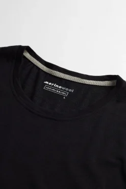 T-shirt met Korte Mouwen van Stretch Merinowol