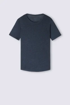 T-shirt met korte mouwen van linnen