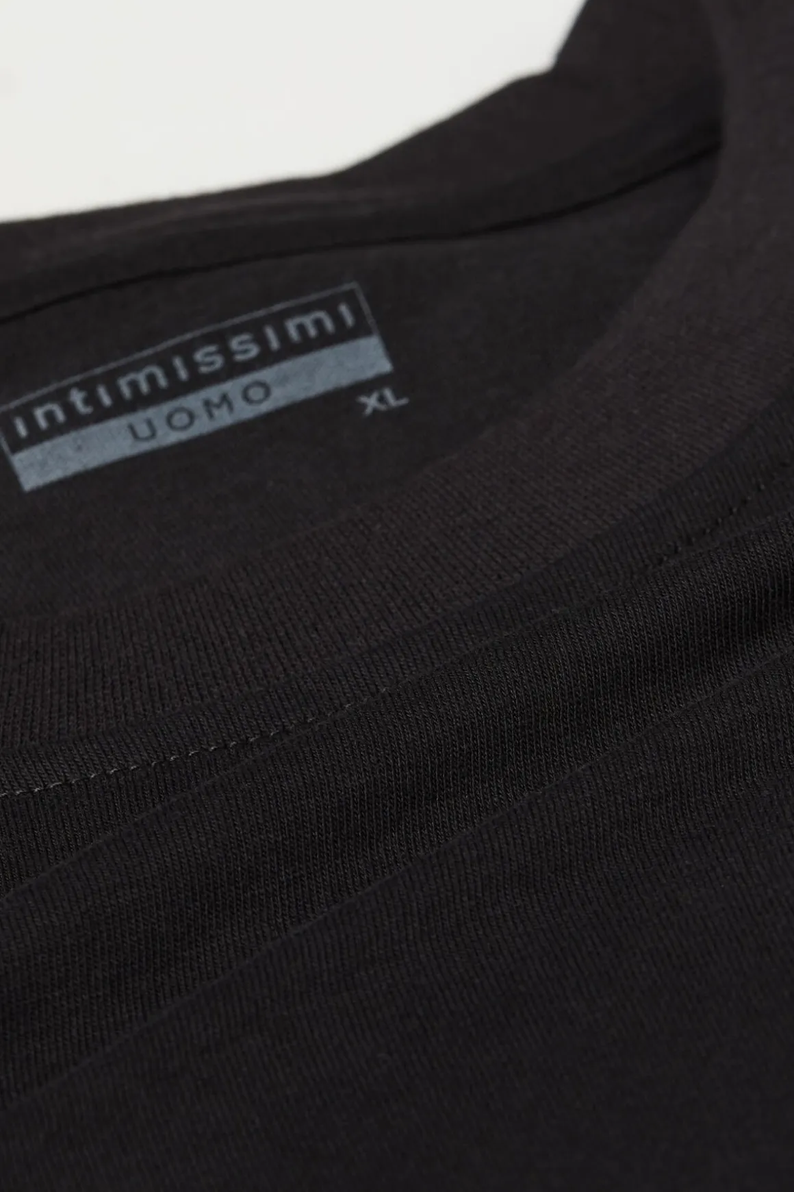 T-shirt Muscle Fit van Katoen