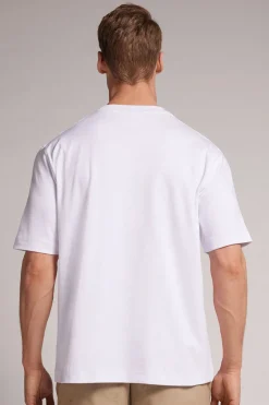T-shirt Oversized van Katoen Interlock