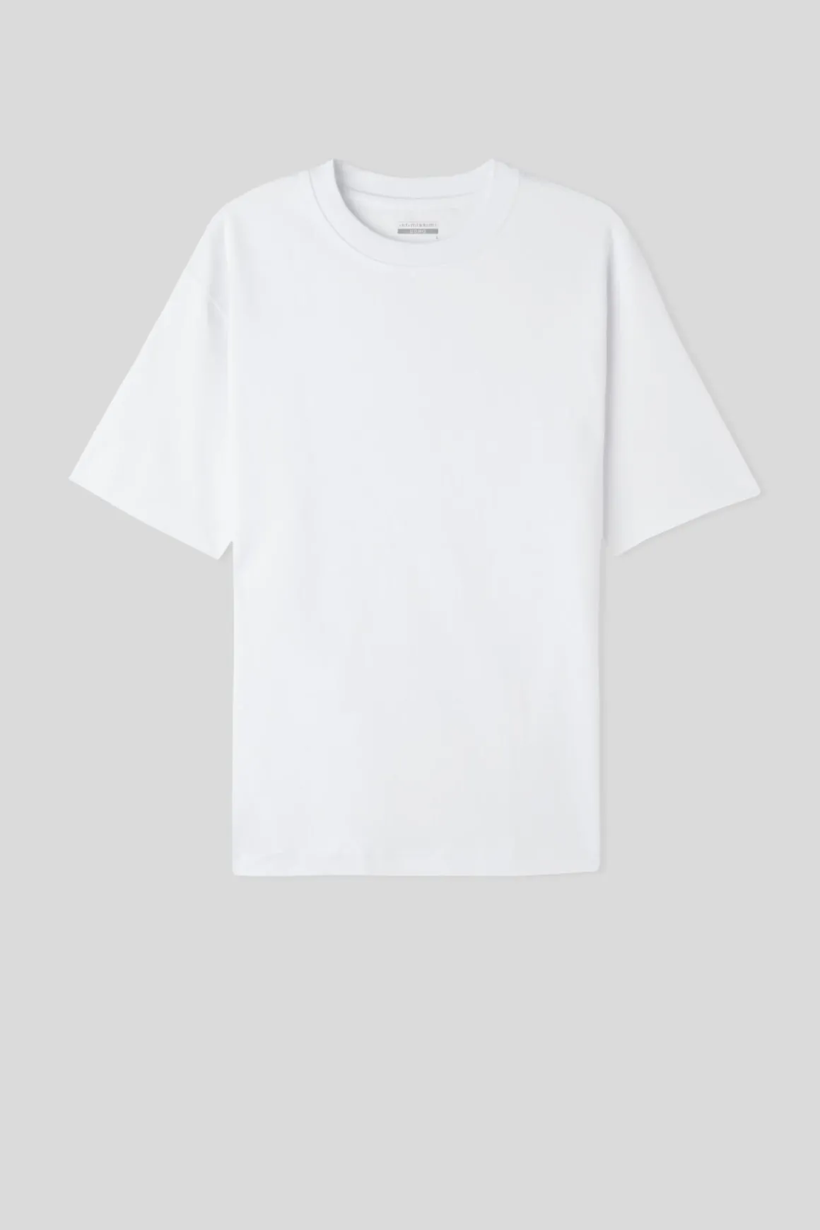 T-shirt Oversized van Katoen Interlock