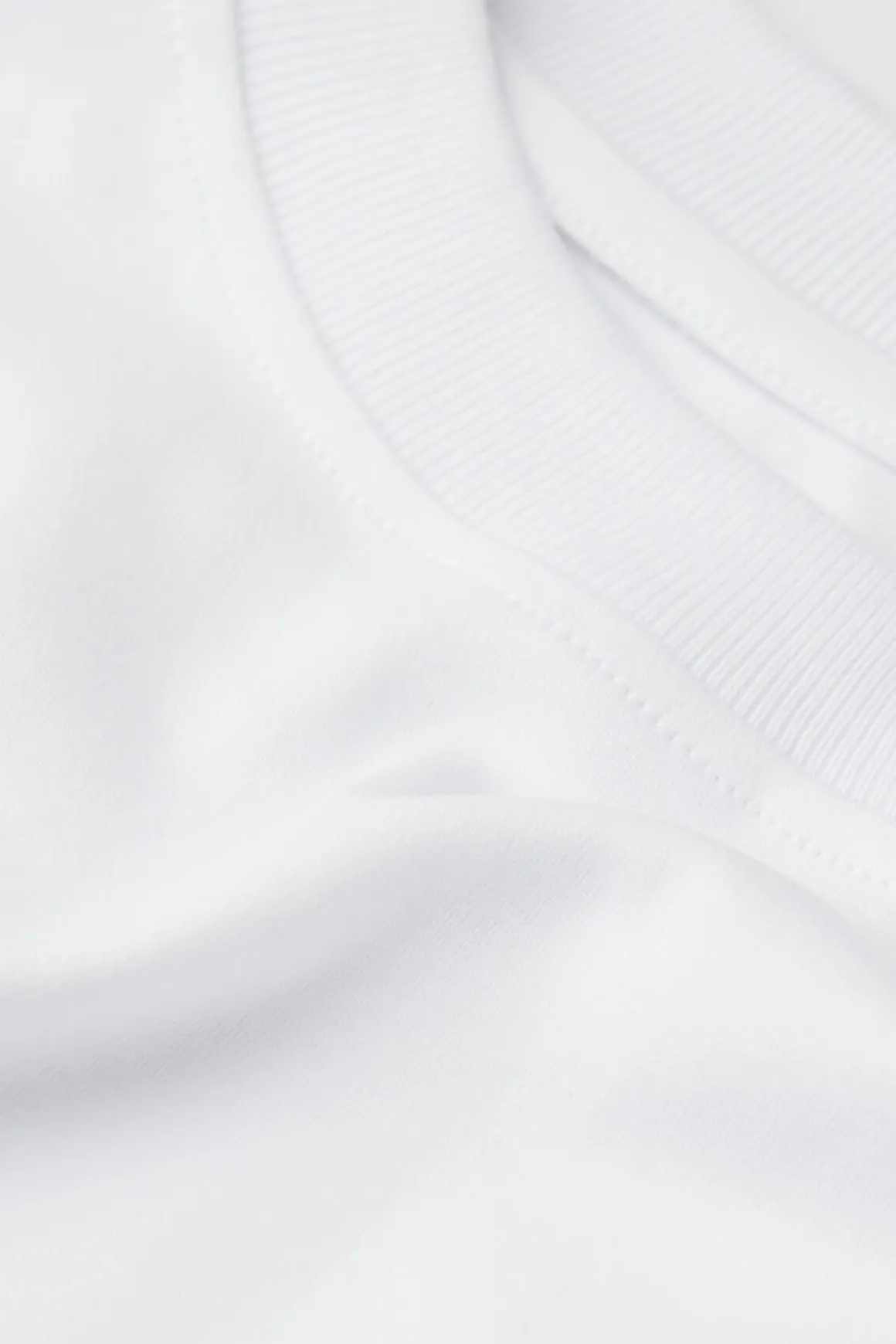 T-shirt Oversized van Katoen Interlock