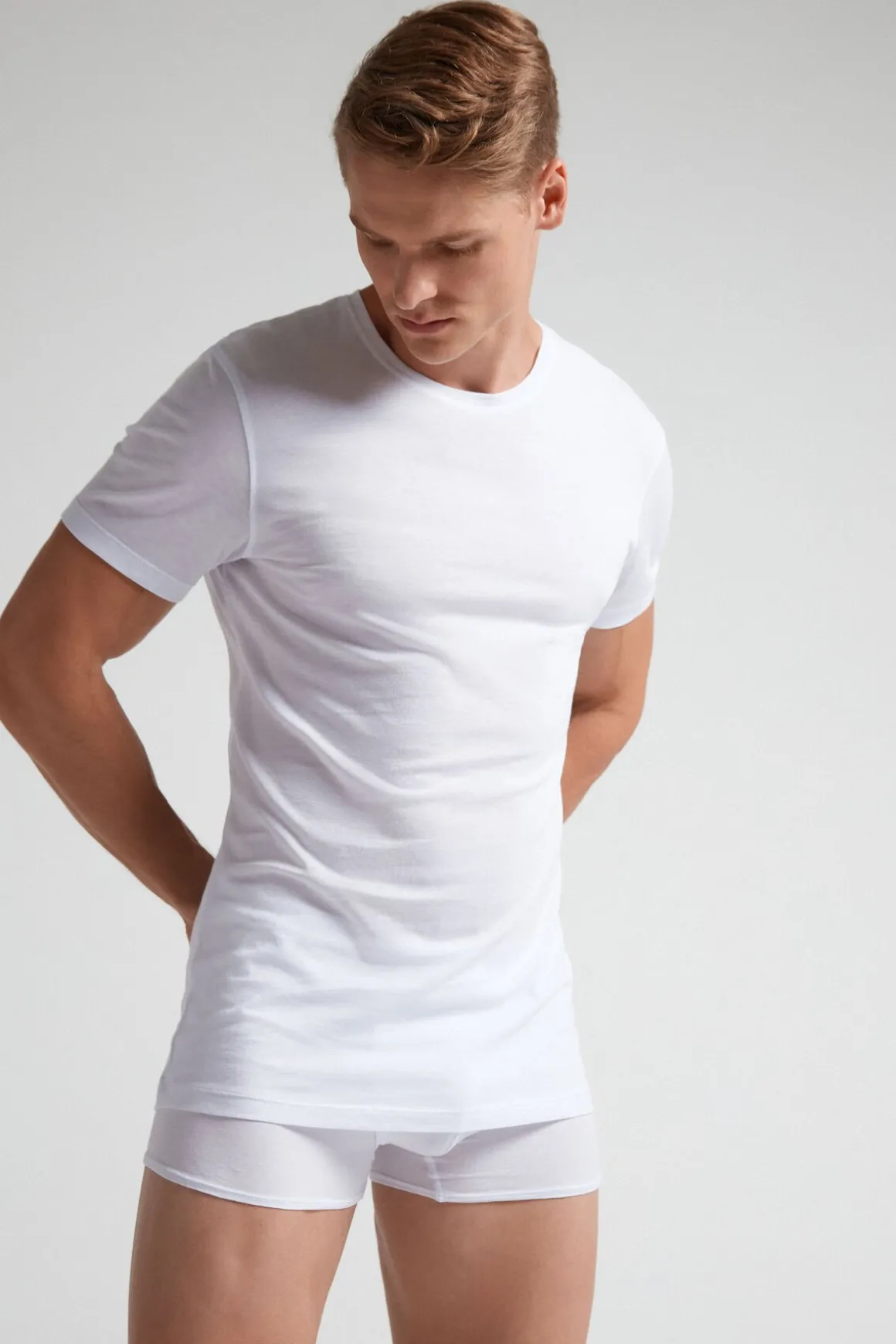 T-Shirt van Extrafijn Superieur Stretchkatoen