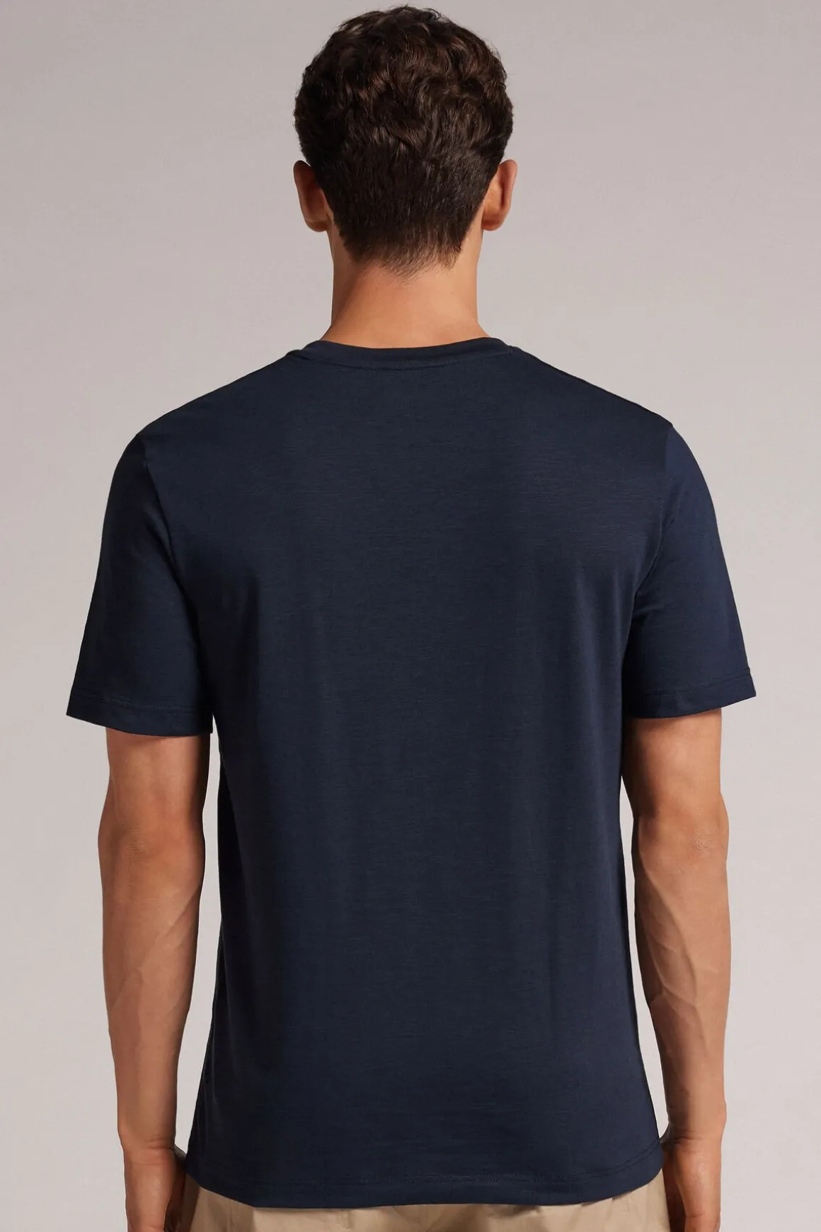 T-shirt van Gevlamd Katoen