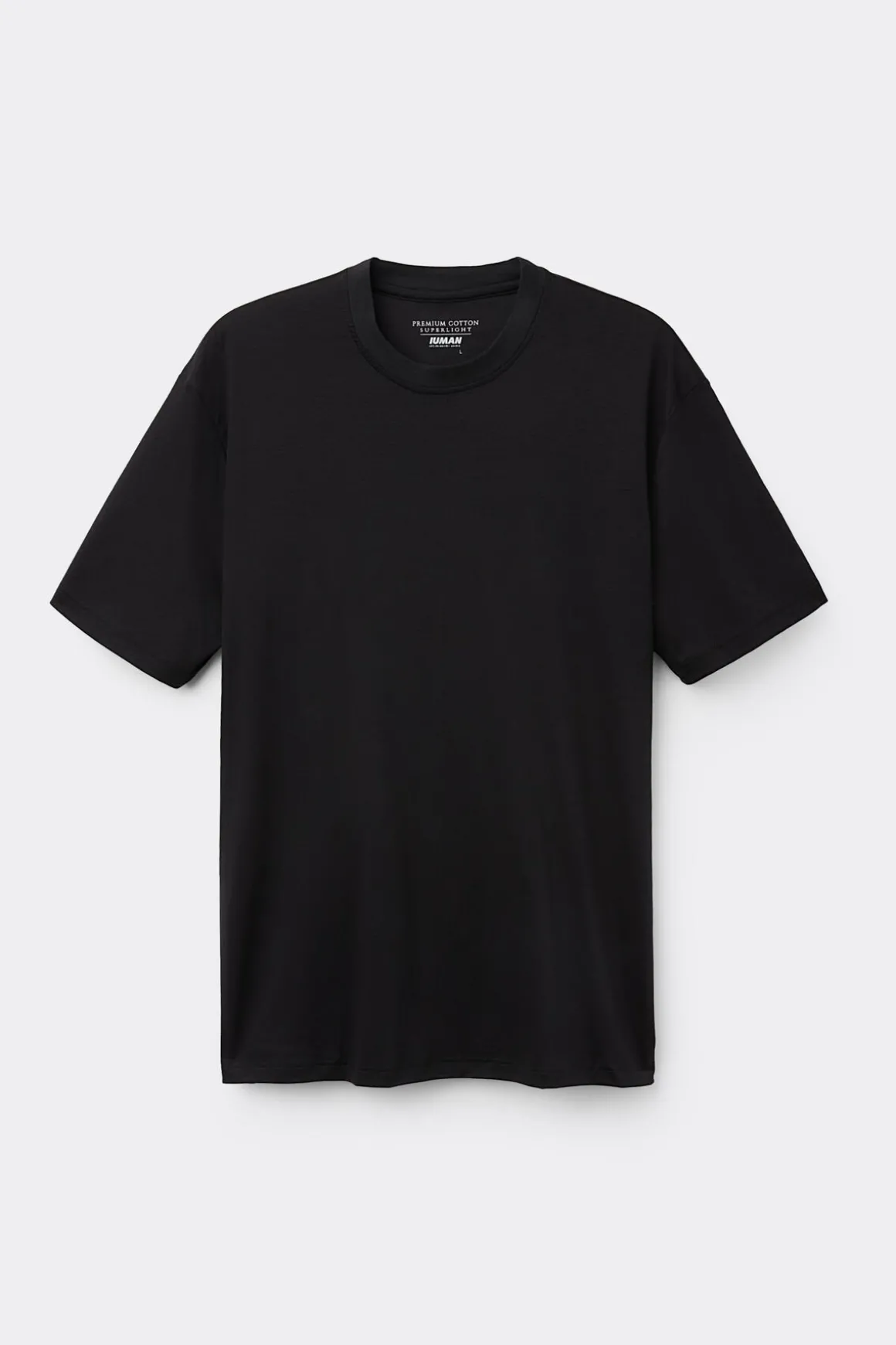 T-Shirt van Katoen Superlight Premium Gemerceriseerd