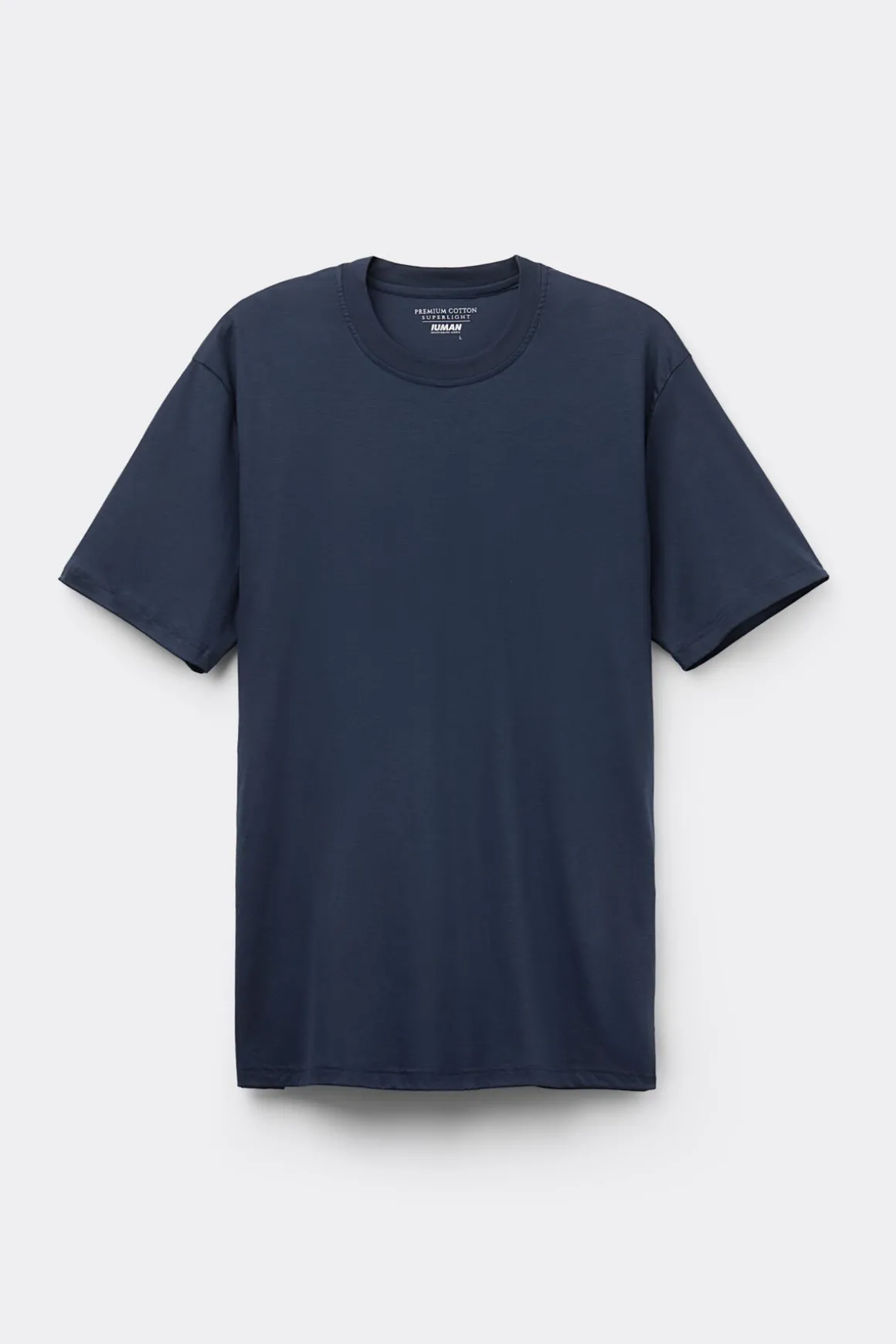 T-Shirt van Katoen Superlight Premium Gemerceriseerd